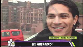 LA NOCHE ES MIA  ENTREVISTA PAOLO GUERRERO PARTE 1 [upl. by Elocin]