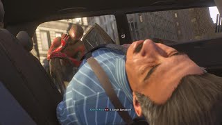 Spiderman Saves J Jonah Jameson from Viagra Spiderman 2 PS5 [upl. by Vincelette]