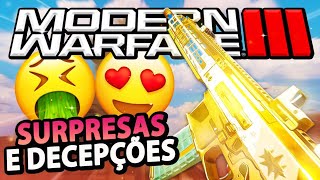 Algumas IMPRESSÕES INICIAIS sobre MODERN WARFARE III [upl. by Neroc390]