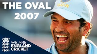 Final Over Drama At The Oval  England v India 2007  Highlights [upl. by Esorylime]