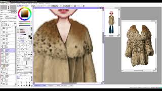 Everskies Design Long Fur Coat [upl. by Asin]