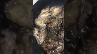 Chicken wings Adobo  Adobong Chicken wings shortvideo [upl. by Sugden]