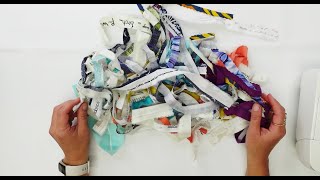 Do THIS with your fabric scraps Upcycling tutorial [upl. by Licastro668]