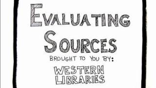 Evaluating Sources [upl. by Nerrat]