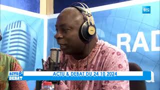 ACTU ET DEBAT DU 24 10 2024 [upl. by Lucila672]