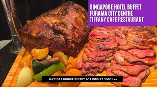 5 STAR HOTEL DINNER BUFFET MAY 2023 Furama Hotel City Centre Singapore [upl. by Charters207]