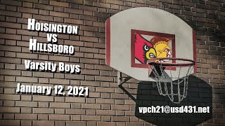 Hillsboro  Hoisington Basketball Varsity Boys [upl. by Mufinella]