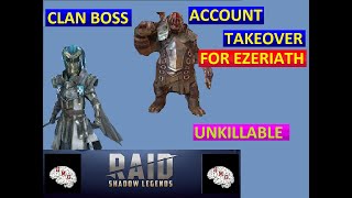 ACCOUNT TAKE OVER  UNKILLABLE ROSHCARD THE TOWER amp SKULLCRUSHER  RAID SHADOW LEGENDS [upl. by Edmead567]