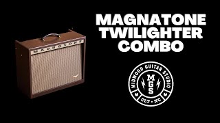 Magnatone Twilighter 22 Watt Amplifier Demo [upl. by Aniri506]