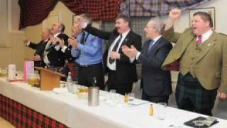 Bowhill Peoples Burns Club Supper [upl. by Anaerdna897]