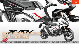 THE NEW 2023 HONDA X ADV 750 NOW HAS A COOLER DESIGN [upl. by Fabria]