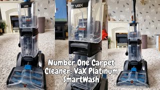 Best Vax Carpet Cleaner Platinum SmartWash [upl. by Nordna]