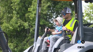 Tractors and backhoes and cement trucks  Oh my Dozer Days returns for third year [upl. by Sams]