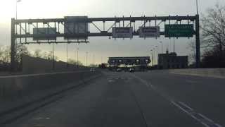 Trenton  Morrisville Toll Bridge westbound [upl. by Heiney]