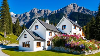 Driving in SWISS  Arosa  One of the most beautiful Village in Switzerland 4K [upl. by Epillihp272]