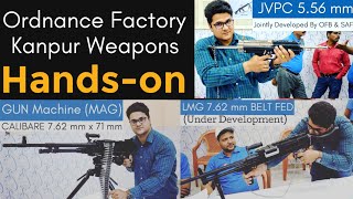 Ordnance Day 2018 Hands On Of Indian Ordnance Factory Kanpur Products [upl. by Kress]