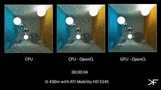 CPU vs GPU OpenCL Comparison [upl. by Eizeerb351]