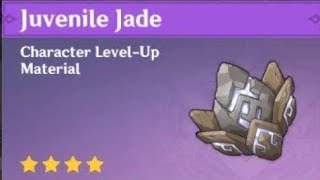 HOW TO GET JUVENILE JADE Genshin Impact [upl. by Lorant487]