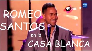 Romeo Santos cantando quotJosequot en la Casa Blanca 2014 Oficial [upl. by Nossah]