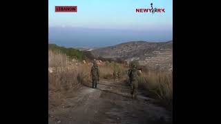 Israeli army footage shows operations in southern Lebanon [upl. by Bouldon]