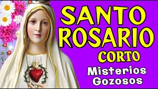 SANTO ROSARIO Corto🌷hoy sábado 9 de noviembre PAZ✨ALEGRIA🌹Misterios Gozosos🙏Pide a la Virgen María [upl. by Xet]