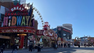 Clifton Hill Street View CAM  Niagara Falls Canada 🇨🇦 [upl. by Bruis]