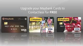 Go Contactless with Maybank [upl. by Aerahs804]