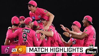 Sydney Sixers too strong for Perth Scorchers and go backtoback  KFC BBL10 [upl. by Waldon]