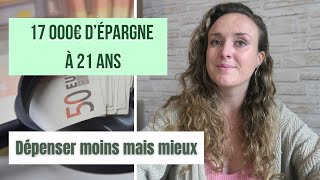 Léa 21 ans salaire de 1530€  Vivre avec 50 de ses revenus pour mettre beaucoup dargent de côté [upl. by Kessel]