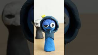 I made Rainbow Friends blue but it’s Sprunki rainbowfriends sprunki clay [upl. by Nnylirret]