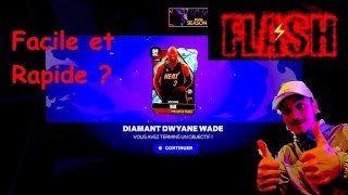 Avoir Diamond DWade Flash rapidement et facilement sur NBA2K24 MyTeam [upl. by Arikahs]