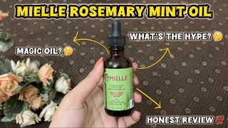 Mielle Rosemary Mint Oil Review  Oil For Hair growth  Best Hair Oil [upl. by Ztirf]