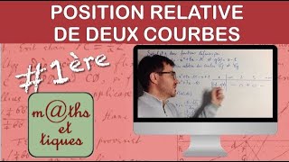 Etudier la position relative de deux courbes  Première [upl. by Aneej]