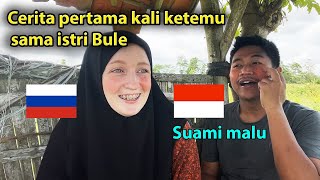 CERITA AWAL MULA KETEMU ISTRI BULE  PASANGAN JAWA TIMUR INDONESIARUSIA  JAWAB QnA DARI INSTAGRAM [upl. by Akiwak325]