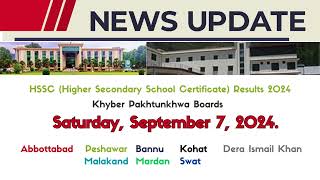 hssc result 2024 kpk board intermediatedategovernmentfa fsc result 2024 kpkkab aayegaclass 11 [upl. by Eitsim818]