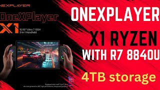 OnexPlayer X1 Ryzen Edition ryzen tabs gamingtablet oneplayer 4tb [upl. by Sontich]