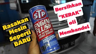 Efek ENGINE FLUSH Tutorial Cara Pakai STP ENGINE FLUSH yang benar agar mesin tidak rusak [upl. by Adnolahs]