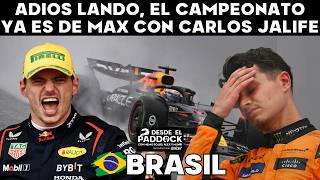 Adiós Lando el campeonato ya es de Max con Carlos Jalife  Desde el Paddock  Capítulo 32 [upl. by Fleck]