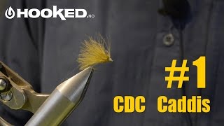 CDC Caddis  Fly tying with Marc Petitjean [upl. by Adnolaj994]