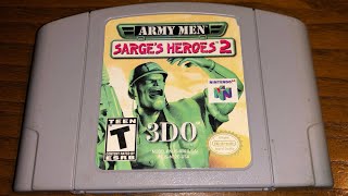 Army Men Sarges Heroes 2 N64 [upl. by Alexei]