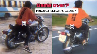 Old bullet seize Electra 350 stunts challan start moto vlogs [upl. by Beauregard]