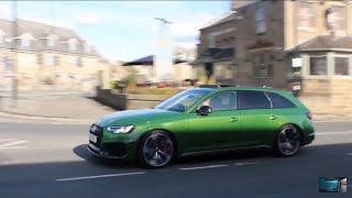 AUDI’s WEIRDEST COLOUR  2018 Audi RS4 SONOMA GREEN [upl. by Leirbma177]