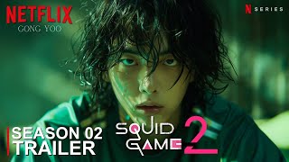 Squid Game  Season 02  FIRST TRAILER 2024  Netflix 4K HD  squid game 2 trailer concept [upl. by Nosyrb]