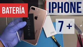 iPhone 7 plus cambio de batería trucos y conejos para hacerlo bien😍 [upl. by Mcleod]