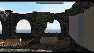 Aldmeri Proudspire Manor TNF  Skyrim House ModMake Over [upl. by Nryhtak]