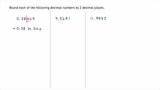 Rounding to 2 Decimal Places [upl. by Mignonne131]