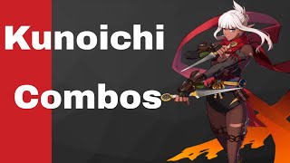 DNF Duel  Kunoichi Tech  Combo Guide [upl. by Ztirf]