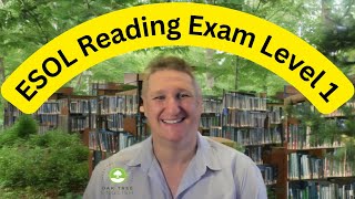 How to pass ESOL Level 1 Reading Exam City and Guilds [upl. by Addiego]