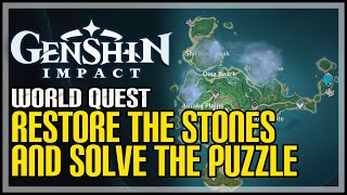 Restore The Stones and Solve The Puzzle Genshin Impact [upl. by Radborne]