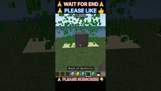 Minecraft Cactus Logic Be Like😱🤯shorts shortfeed youtubeshorts ytshort minecraft short [upl. by Avelin508]